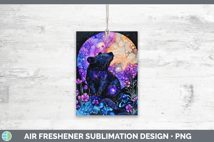 Safari Galaxy Tasmanian Devil Air Freshener Sublimation Car