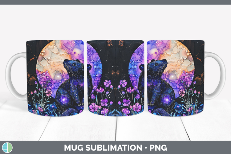 Safari Galaxy Tasmanian Devil Mug Wrap Sublimation Coffee Cu