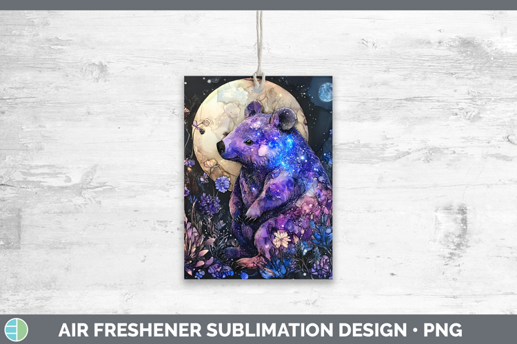 Safari Galaxy Wombat Air Freshener Sublimation Car Freshener