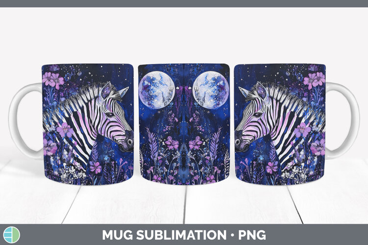 GorgeousSafari Galaxy Mug Wrap design.
