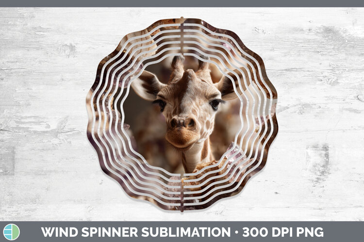 GorgeousSafari Geode Wall Wind Spinner design.