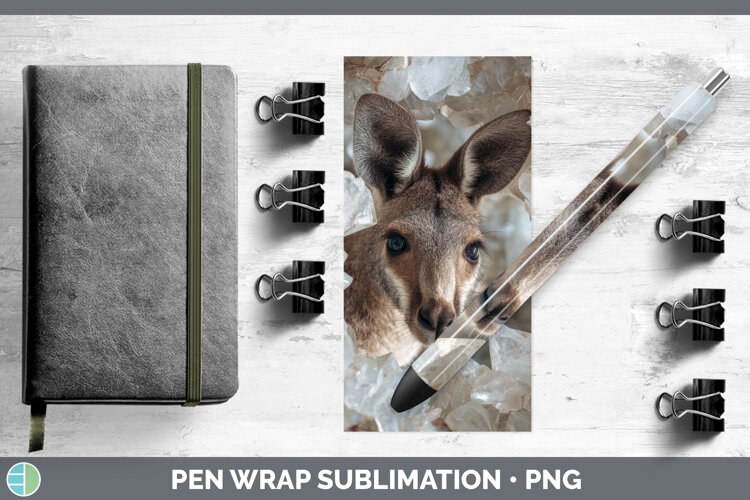 GorgeousSafari Geode Wall Pen Wrap design.