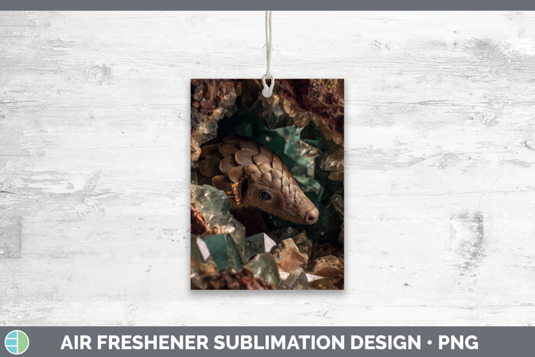 Pangolin Air Freshener Safari Geode Wall Sublimation Car Fre