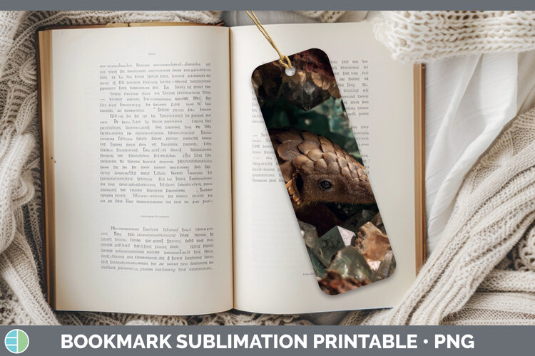 GorgeousSafari Geode Wall Bookmark design.