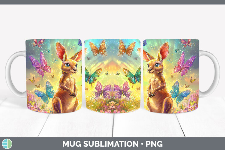 GorgeousSafari Glitter Mug Wrap design.