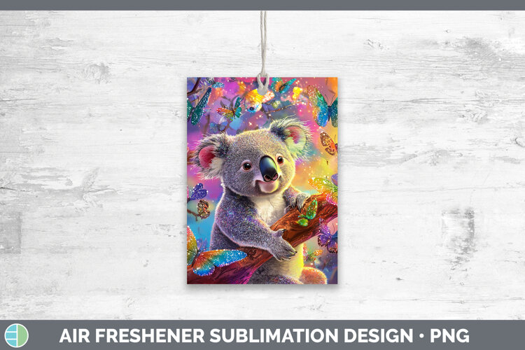 GorgeousSafari Glitter Air Freshener design.