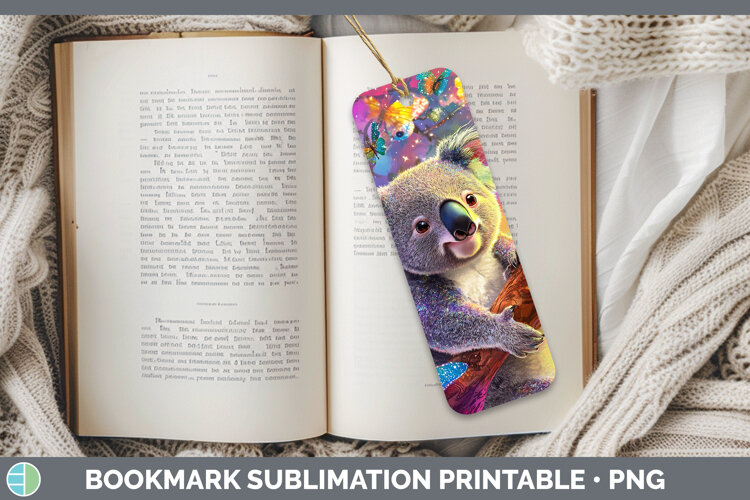 GorgeousSafari Glitter Bookmark design.