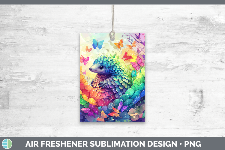 Safari Glitter Pangolin Air Freshener Sublimation Car Freshe