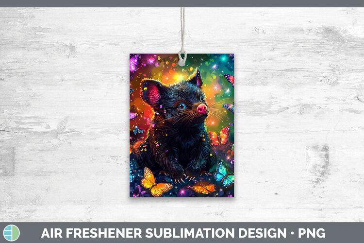 GorgeousSafari Glitter Air Freshener design.
