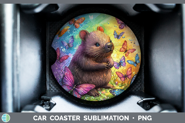 Car Coaster Sublimation Designs Image 2
