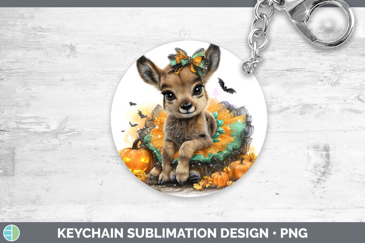 GorgeousSafari Halloween Keychain design.