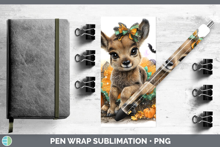GorgeousSafari Halloween Pen Wrap design.