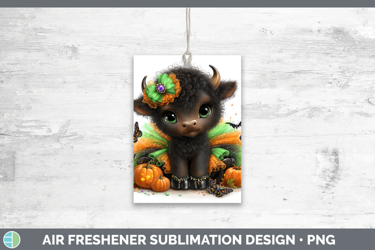 Safari Halloween Buffalo Air Freshener Sublimation Car Fresh