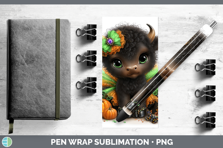 GorgeousSafari Halloween Pen Wrap design.