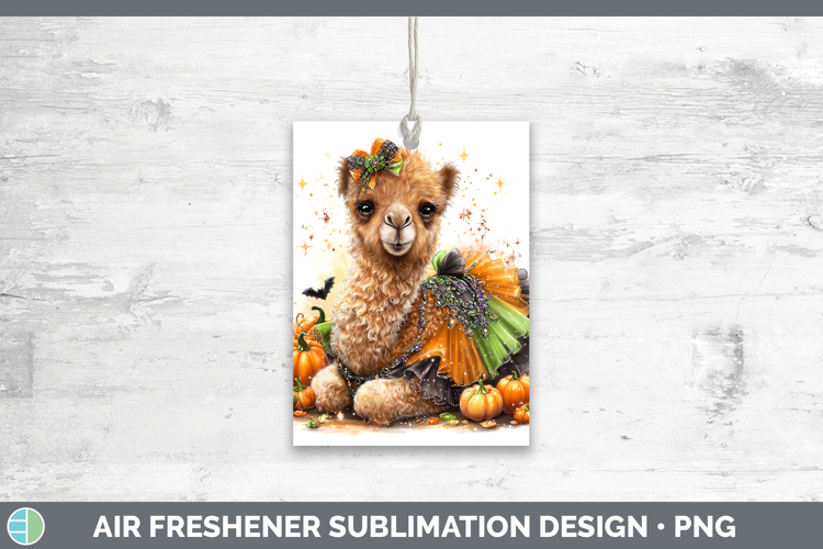 Safari Halloween Camel Air Freshener Sublimation Car Freshen