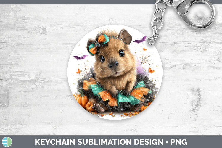 GorgeousSafari Halloween Keychain design.