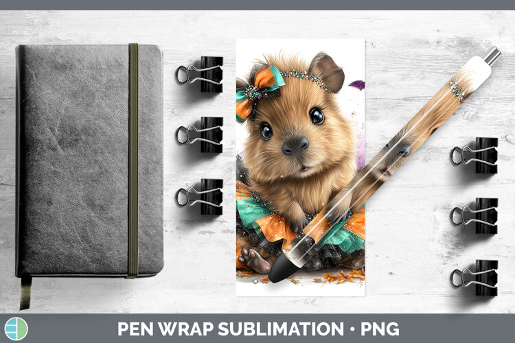 GorgeousSafari Halloween Pen Wrap design.