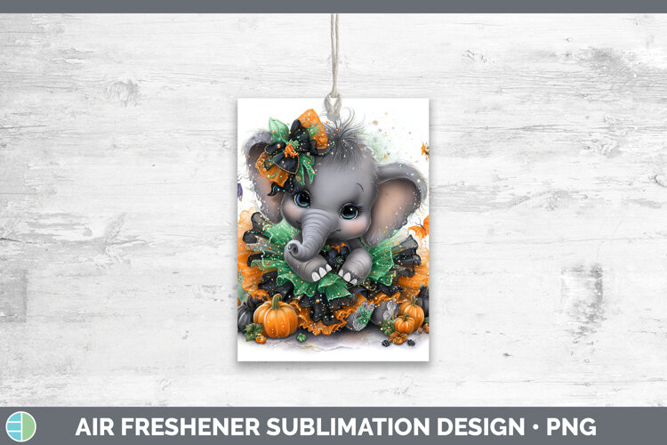 GorgeousSafari Halloween Air Freshener design.