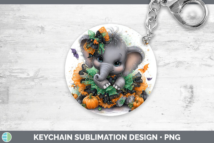 GorgeousSafari Halloween Keychain design.