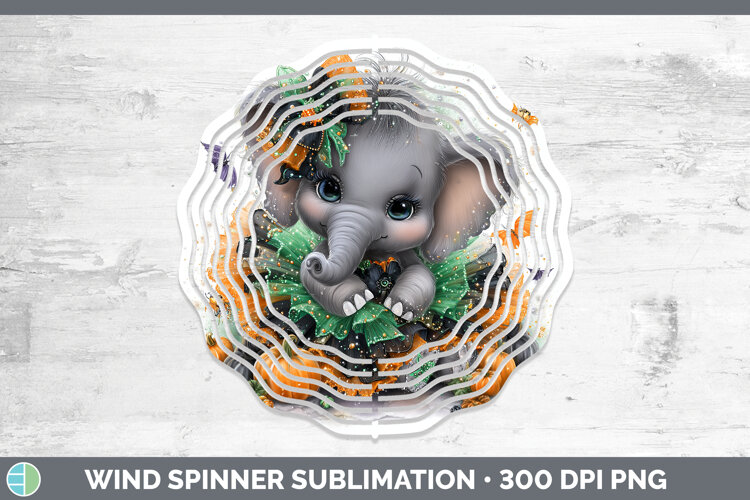 GorgeousSafari Halloween Wind Spinner design.