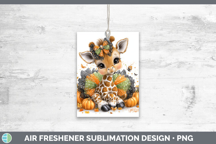 GorgeousSafari Halloween Air Freshener design.