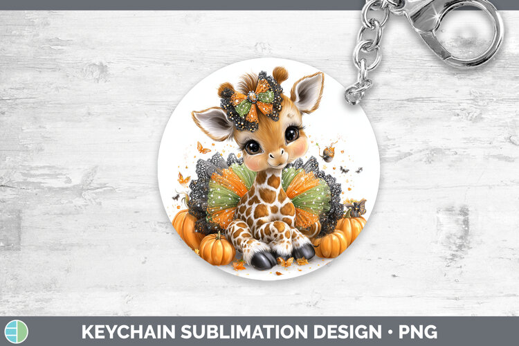 GorgeousSafari Halloween Keychain design.