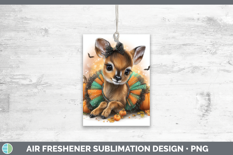 Safari Halloween Impala Air Freshener Sublimation Car Freshe
