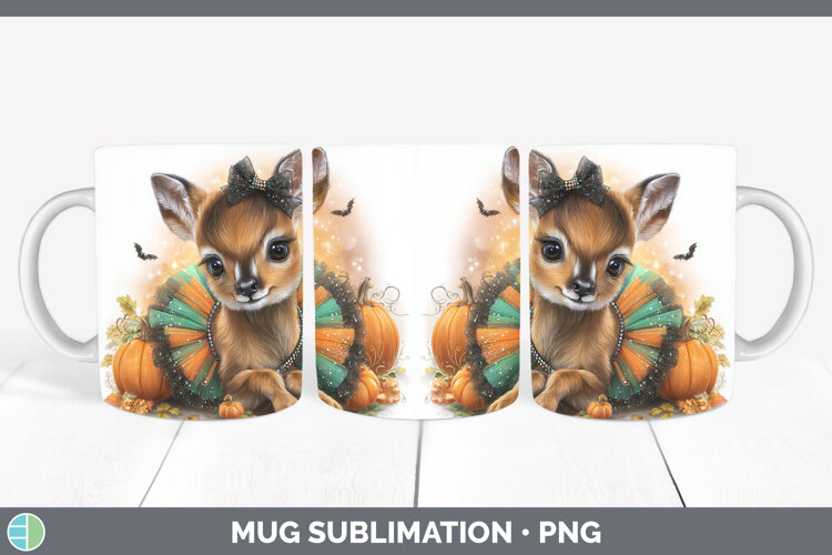 GorgeousSafari Halloween Mug Wrap design.