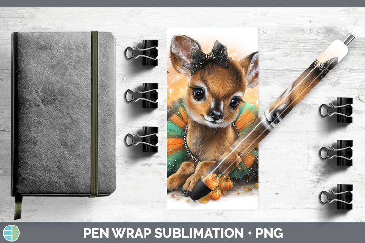Safari Halloween Impala Pen Wrap Sublimation Pen Designs