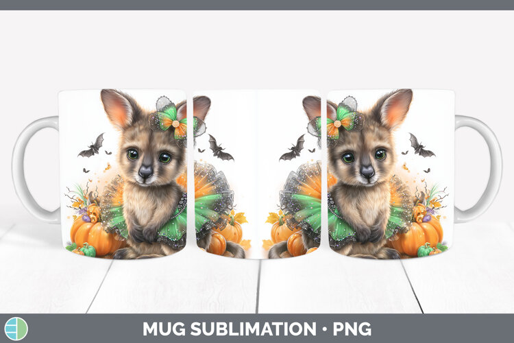 GorgeousSafari Halloween Mug Wrap design.