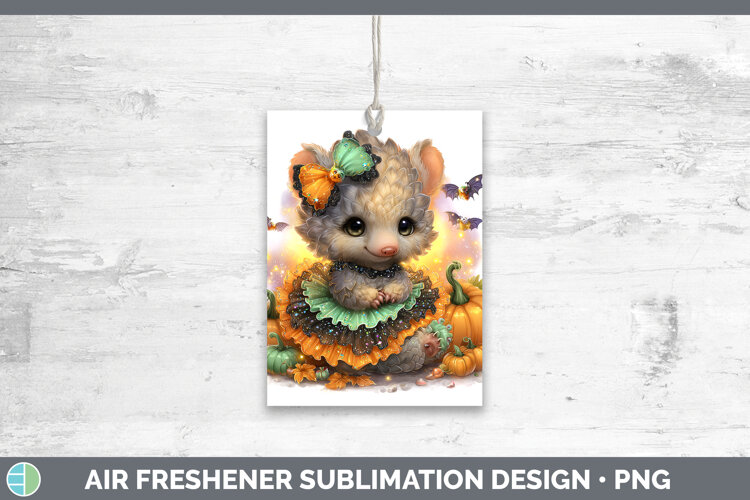 GorgeousSafari Halloween Air Freshener design.
