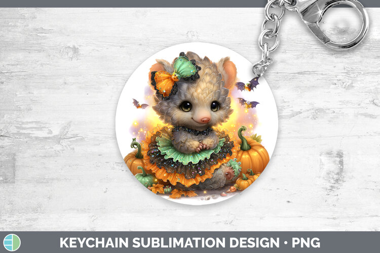GorgeousSafari Halloween Keychain design.