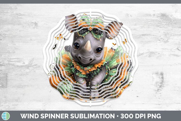GorgeousSafari Halloween Wind Spinner design.