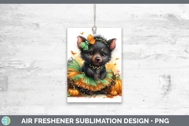 GorgeousSafari Halloween Air Freshener design.