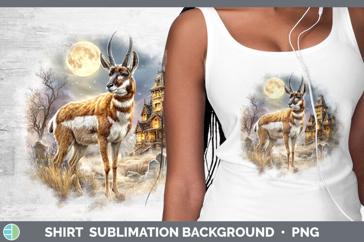 GorgeousSafari Haunted Halloween Shirt design.