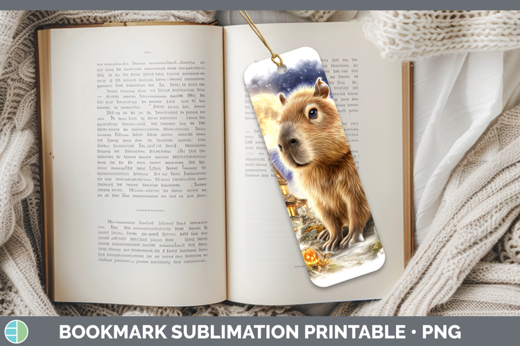 Printable Halloween Bookmark Image 3