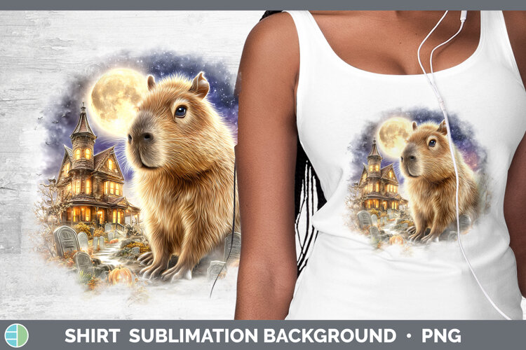 GorgeousSafari Haunted Halloween Shirt design.