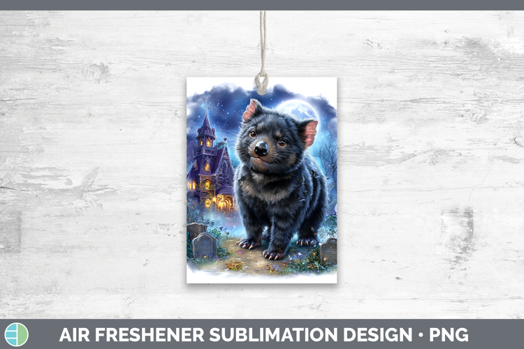 Tasmanian Devil Air Freshener Safari Haunted Halloween Subli