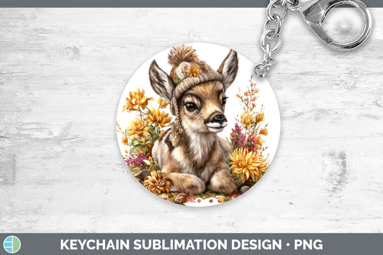 GorgeousSafari Knit Hat Keychain design.