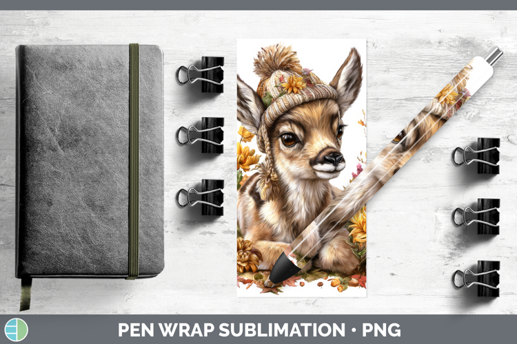 Antelope Pen Wrap Safari Knit Hat Sublimation Pen Designs