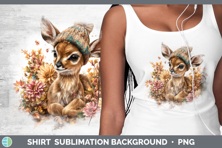 Impala Shirt Safari Knit Hat Sublimation Background Designs