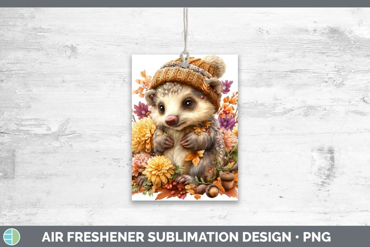 Pangolin Air Freshener Safari Knit Hat Sublimation Car Fresh