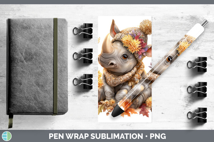 GorgeousSafari Knit Hat Pen Wrap design.