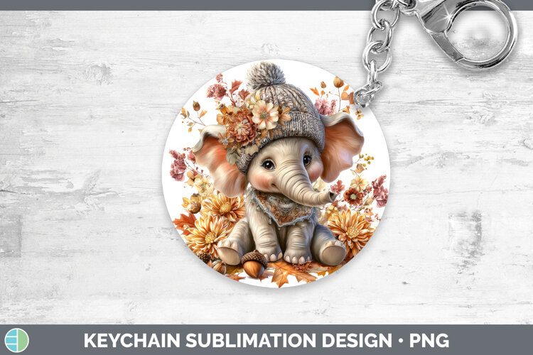 GorgeousSafari Knit Hat Keychain design.