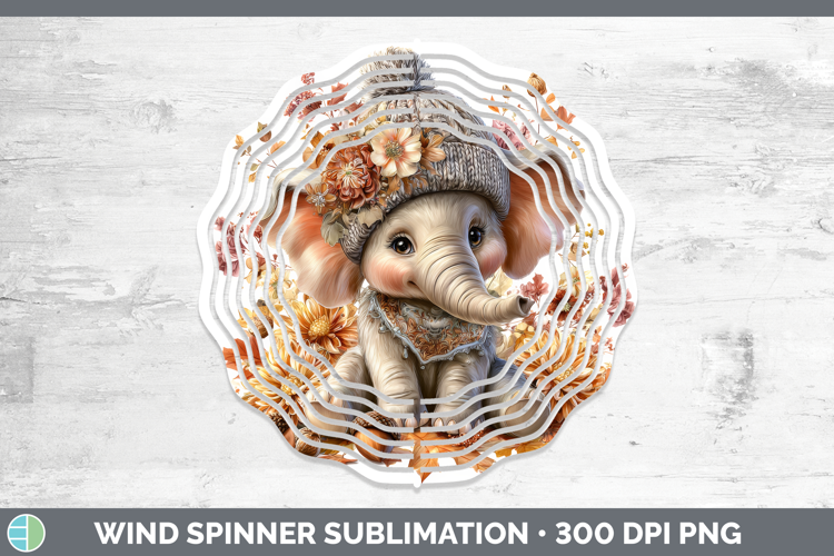 Safari Knit Hat-01 Elephant Wind Spinner Safari Knit Hat Sub