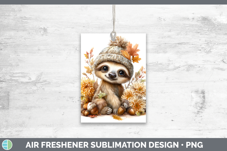 Safari Knit Hat-03 Sloth Air Freshener Safari Knit Hat Subli