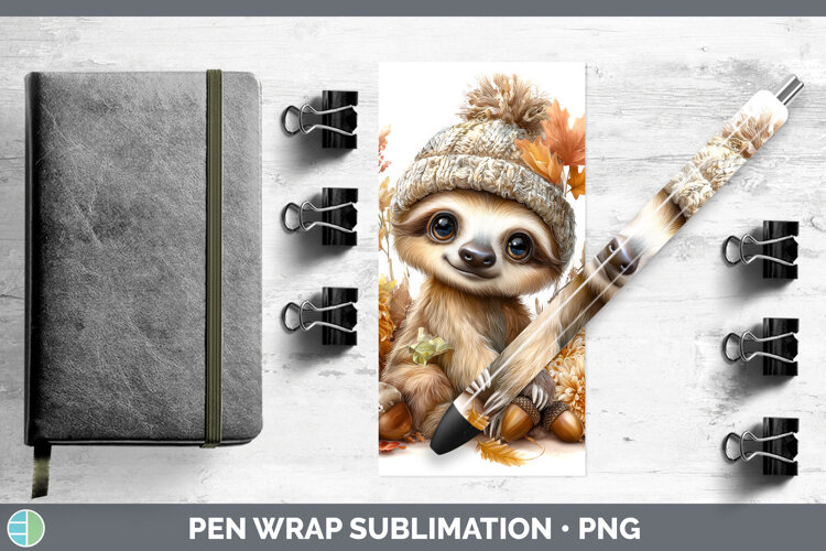 GorgeousSafari Knit Hat Pen Wrap design.