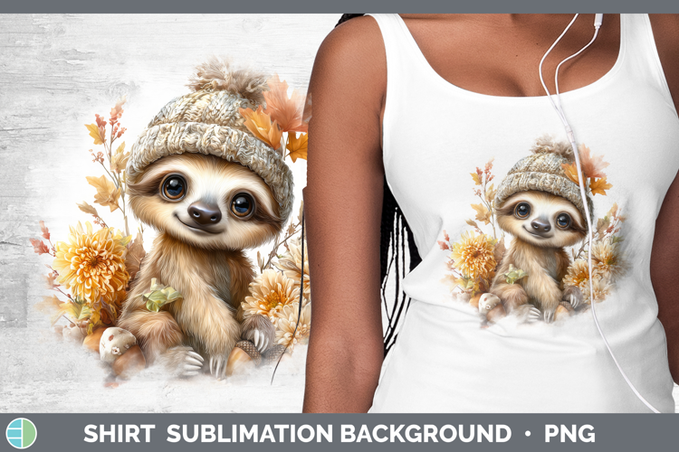 Safari Knit Hat-03 Sloth Shirt Safari Knit Hat Sublimation B