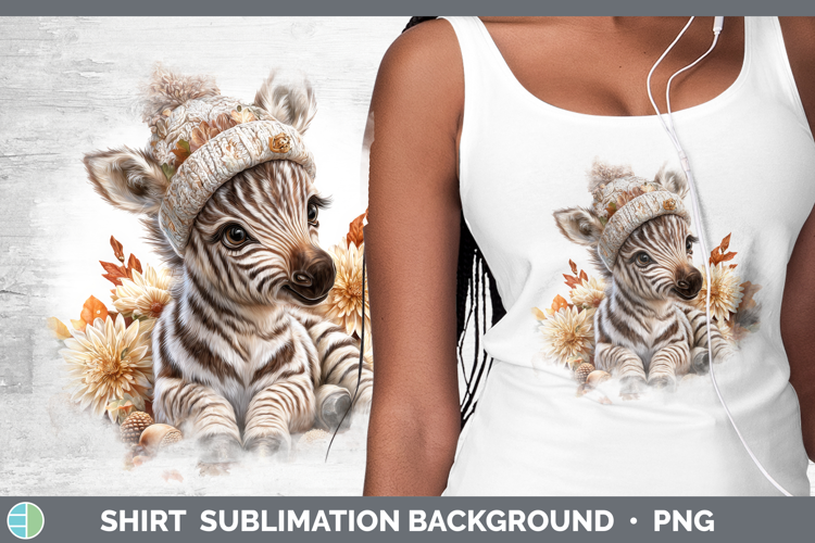 Safari Knit Hat-04 Zebra Shirt Safari Knit Hat Sublimation B