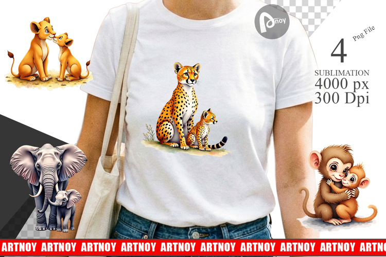 Safari Love Soft Nursery Sublimation